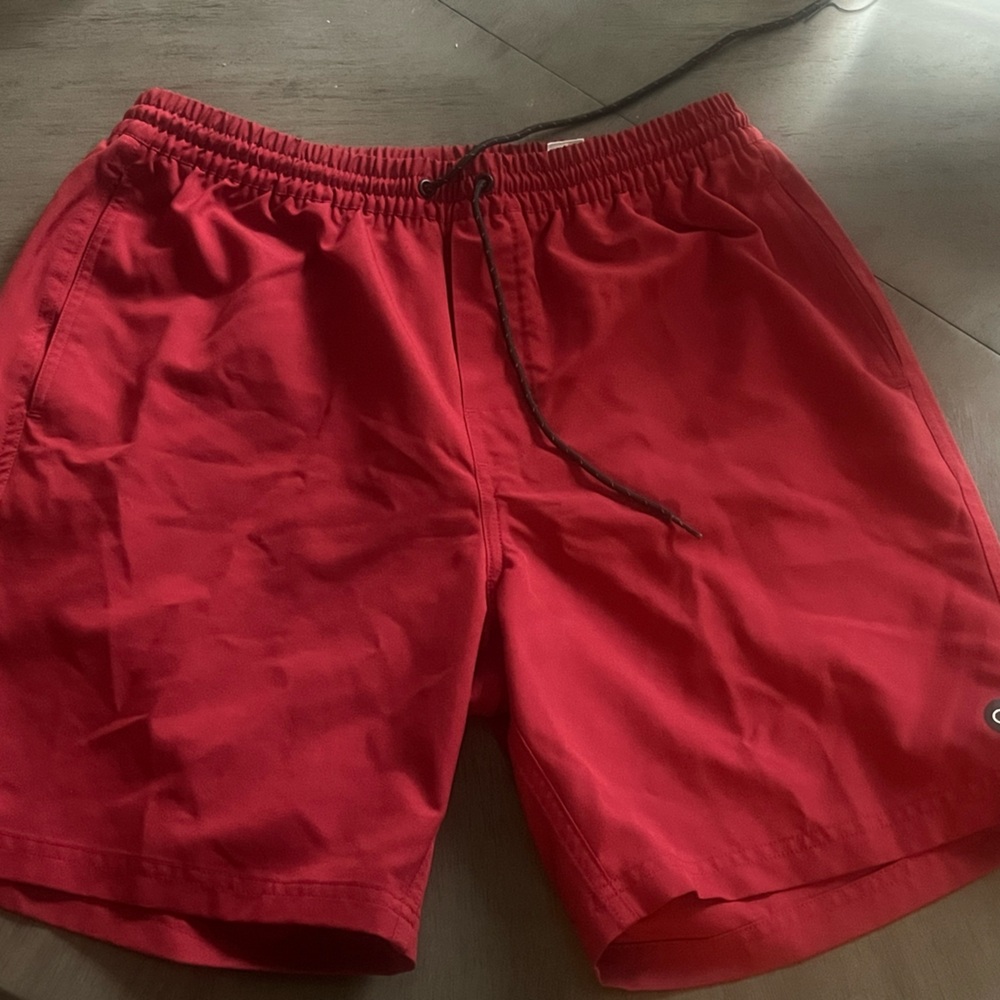 Outerknown Deep Red Swimwear